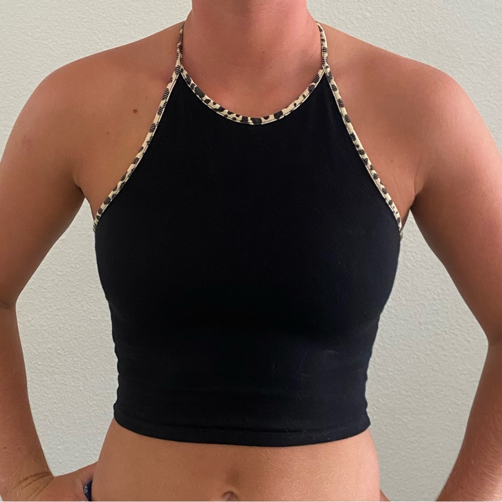 Brandy Cheetah Halter Top!